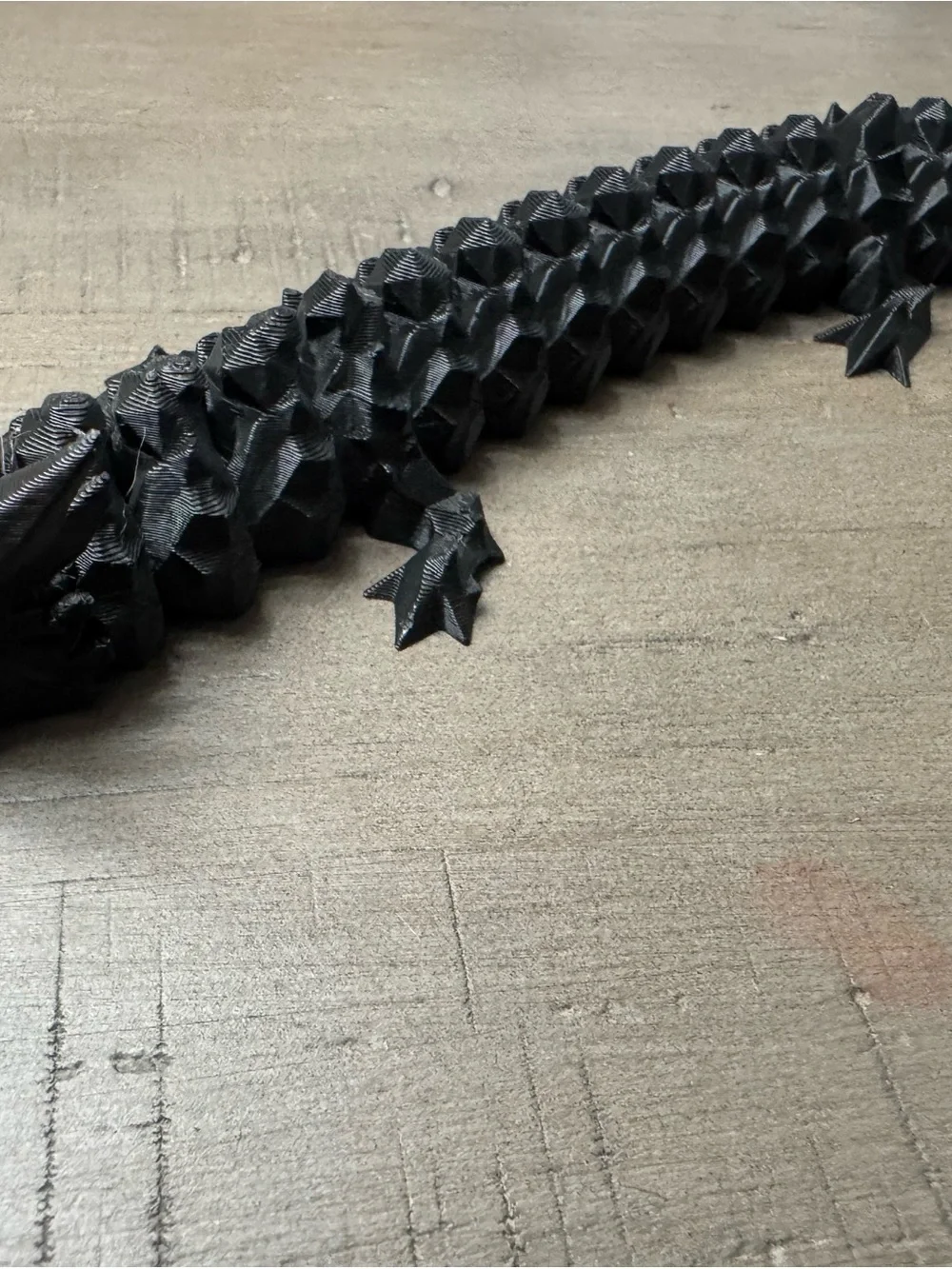 Colorful Dragon  Articulating 3D printed Action Figure Toy -